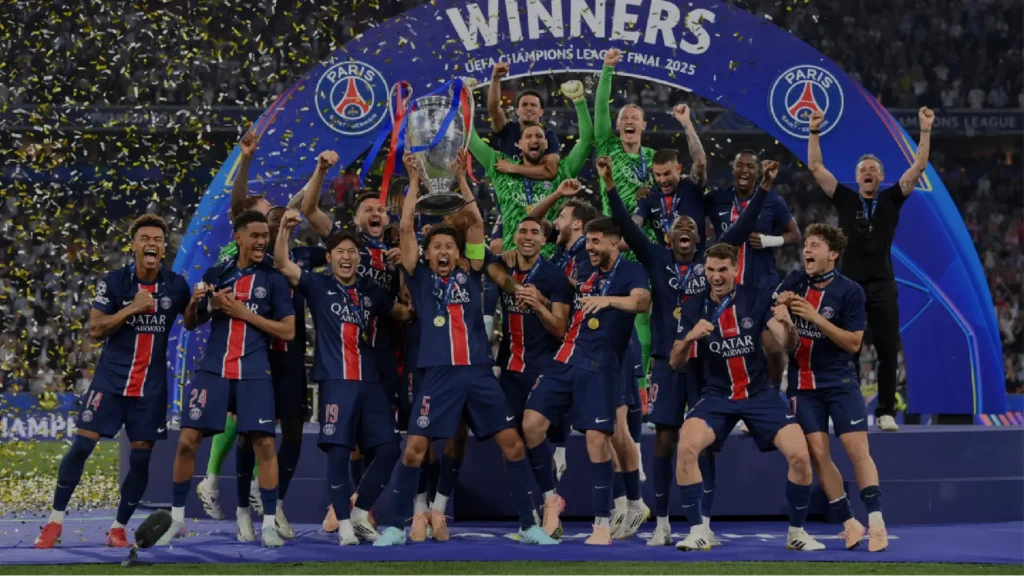 PSG Se Corona Campeón De La Champions League