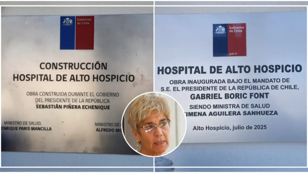 Cambio De Placa De Piñera Por Una De Boric