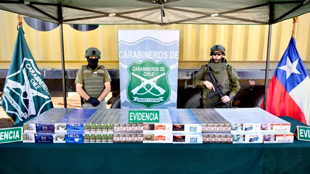 Incautan Millonario Cargamento De Cigarrillos