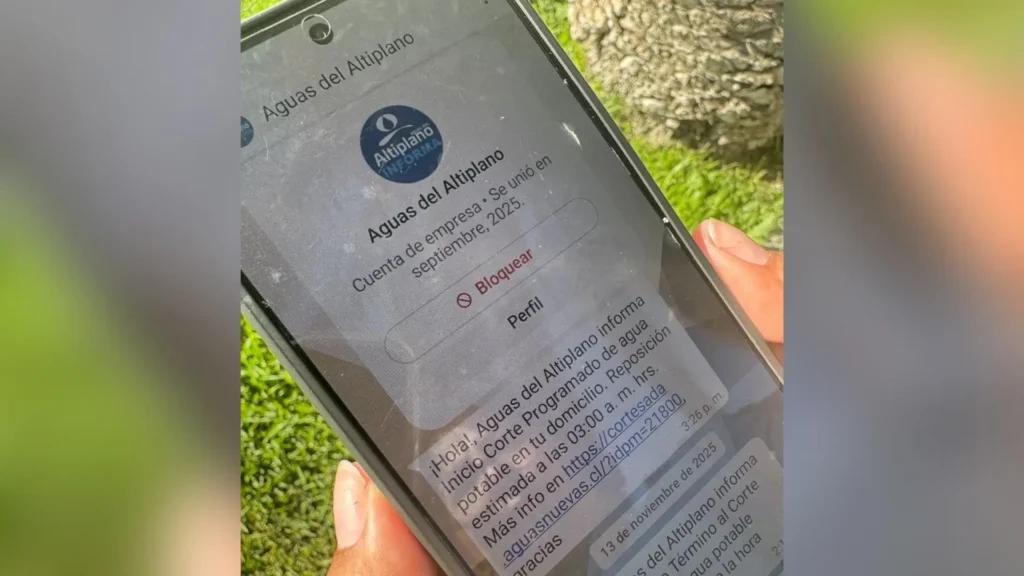 Aguas Del Altiplano Estrena Canal De Notificaciones Por Whatsapp
