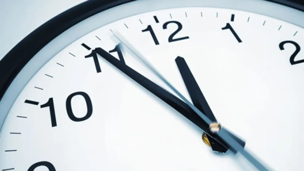 Cambio de Hora