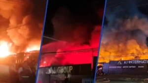 Incendio Consume Galpón De Ropa Americana