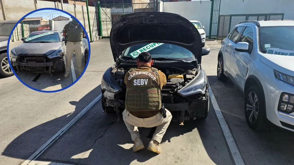 Carabineros Recupera Auto Robado