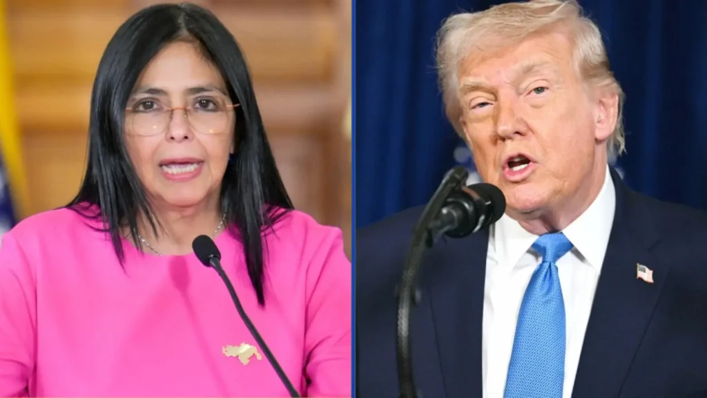 Delcy Rodríguez Exige Liberación De Maduro
