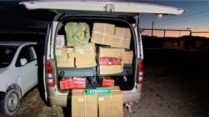 Fiscalización De Carabineros En Sector Fronterizo