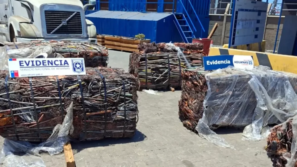 Incautan 600 Kilos De Cable De Cobre