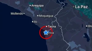 Temblor en Arica