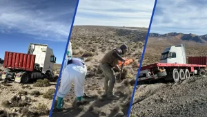 Volcamiento Camión Boliviano