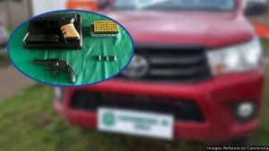 Vehículo Robado Permitió Descubrir