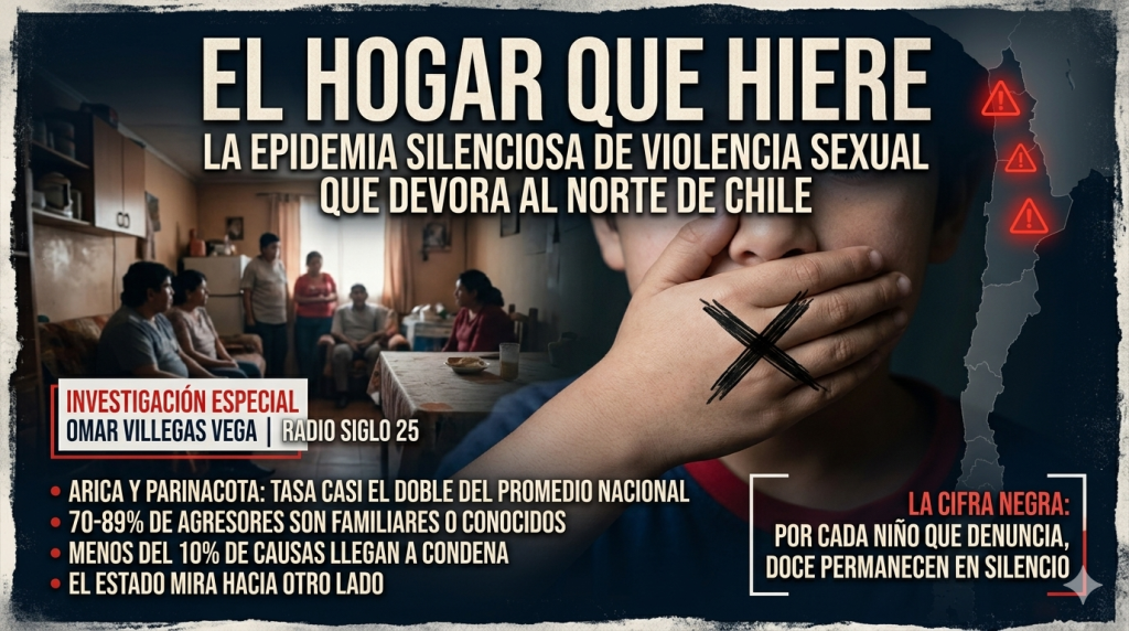 violencia sexual en arica