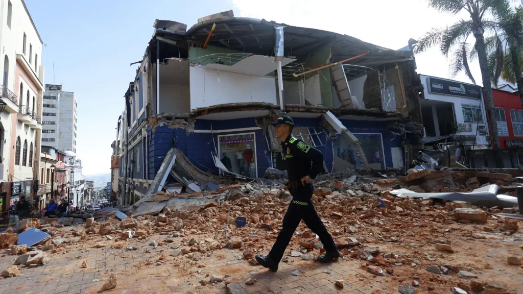 Terremoto Sacude Colombia