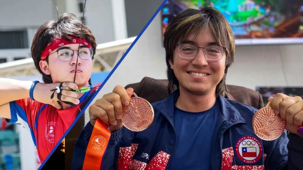 Andrés Gallardo Suma Tres Medallas